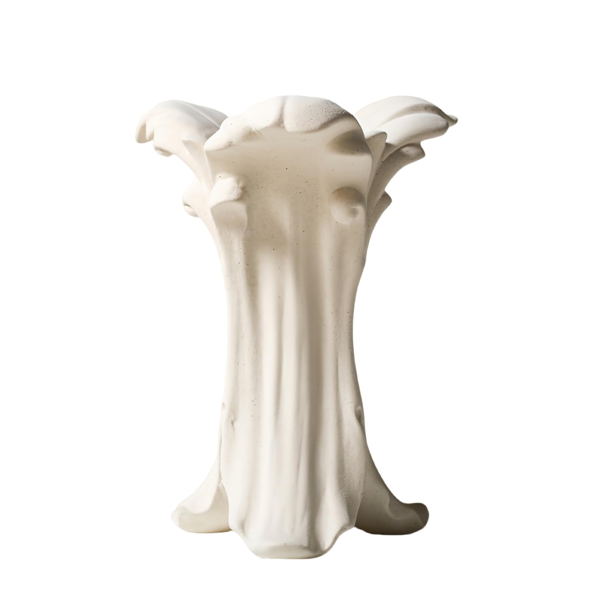 Modern Ceramic vases, Wave Shape Design, 8.74x6.46 x 5.63 inches,can Decorate The Living Room,Dining Table and Other Spaces, Suitable for Modern, Classic, Pastoral Style Interior Decoration