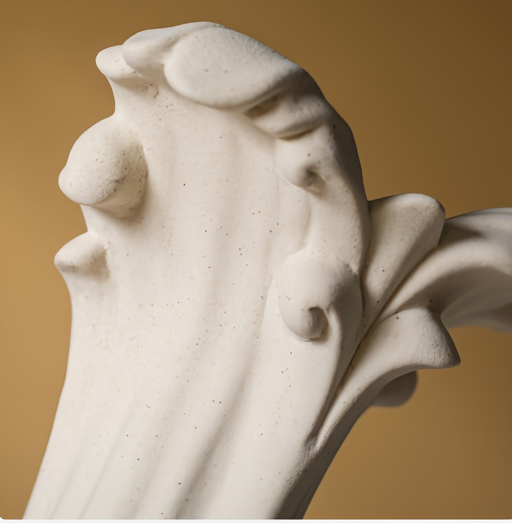Modern Ceramic vases, Wave Shape Design, 8.74x6.46 x 5.63 inches,can Decorate The Living Room,Dining Table and Other Spaces, Suitable for Modern, Classic, Pastoral Style Interior Decoration